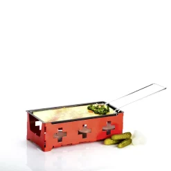 Raclette mit Rechaudkerzen