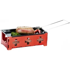Raclette mit Rechaudkerzen