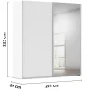 Schwebetürenschrank