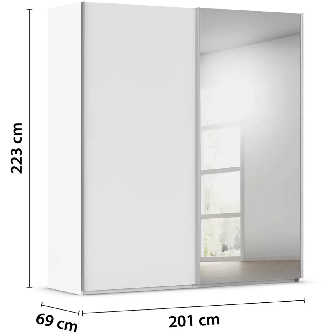 Schwebetürenschrank