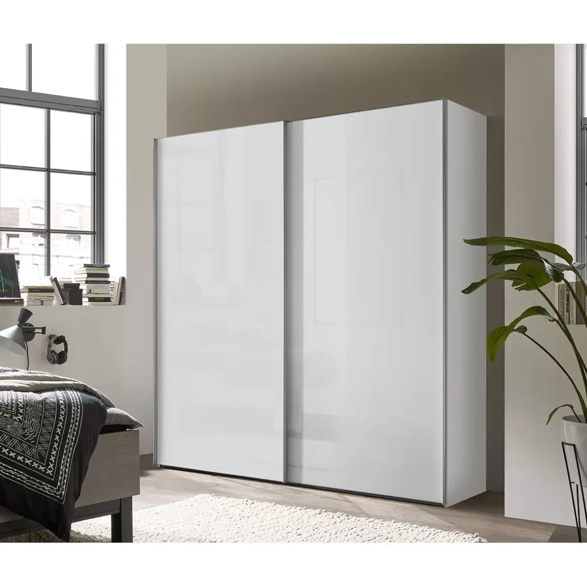 Schwebetürenschrank 2trg.