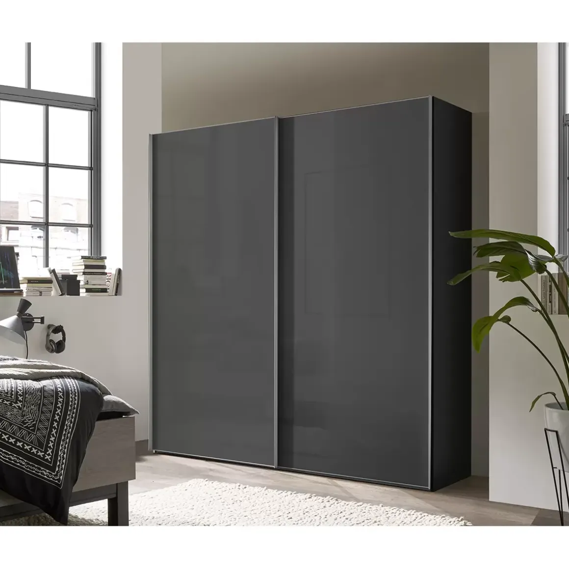 Schwebetürenschrank 2trg.