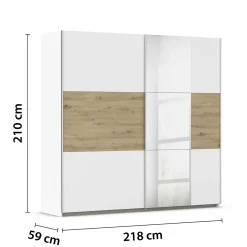 Schwebetürenschrank 2trg.