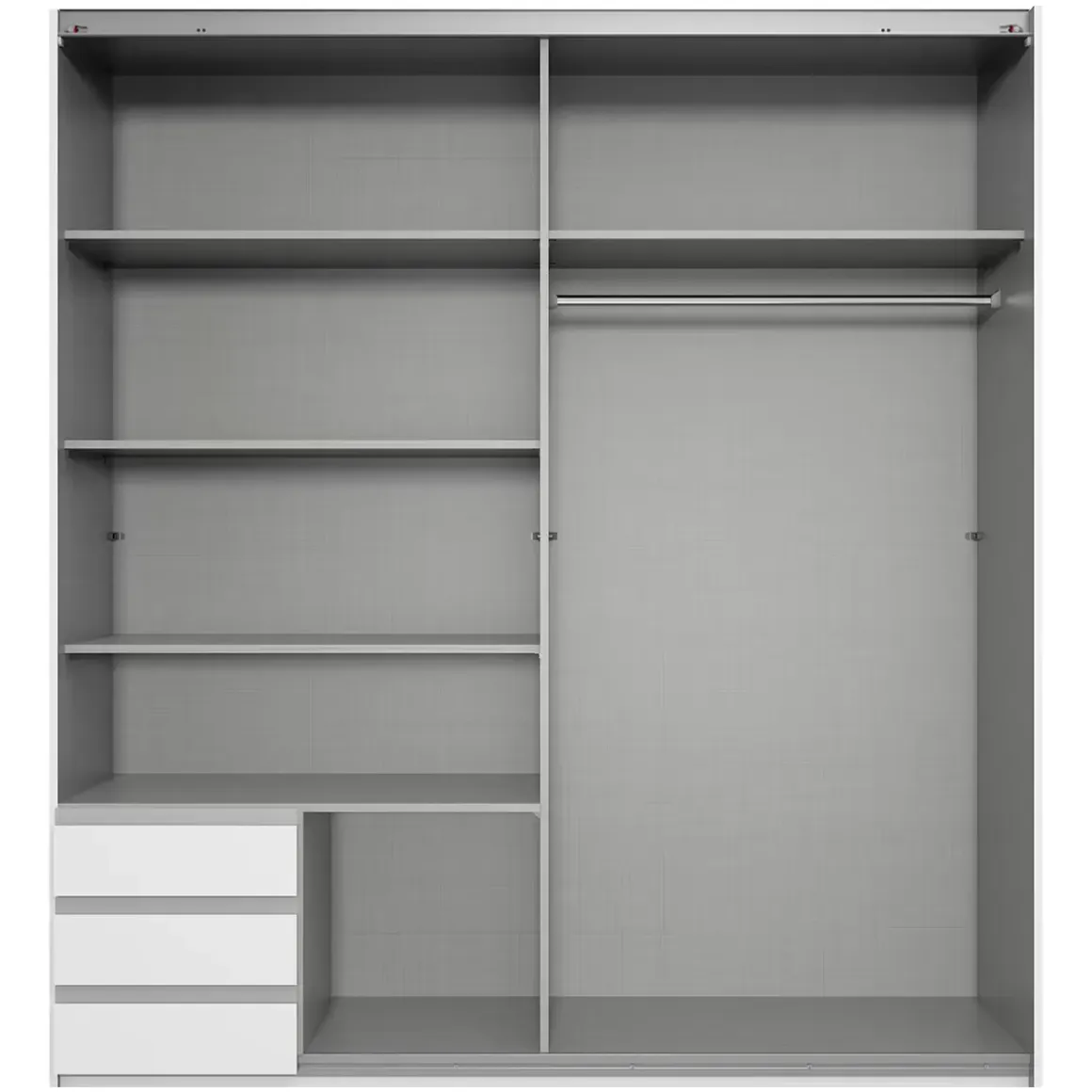 Schwebetürenschrank 2trg.