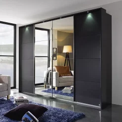 Schwebetürenschrank 4trg.