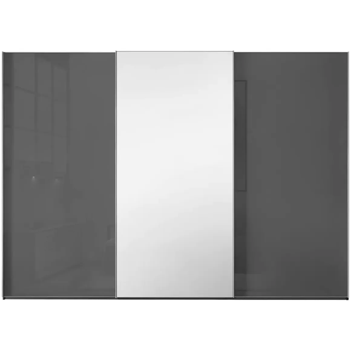 Schwebetürenschrank 3trg.