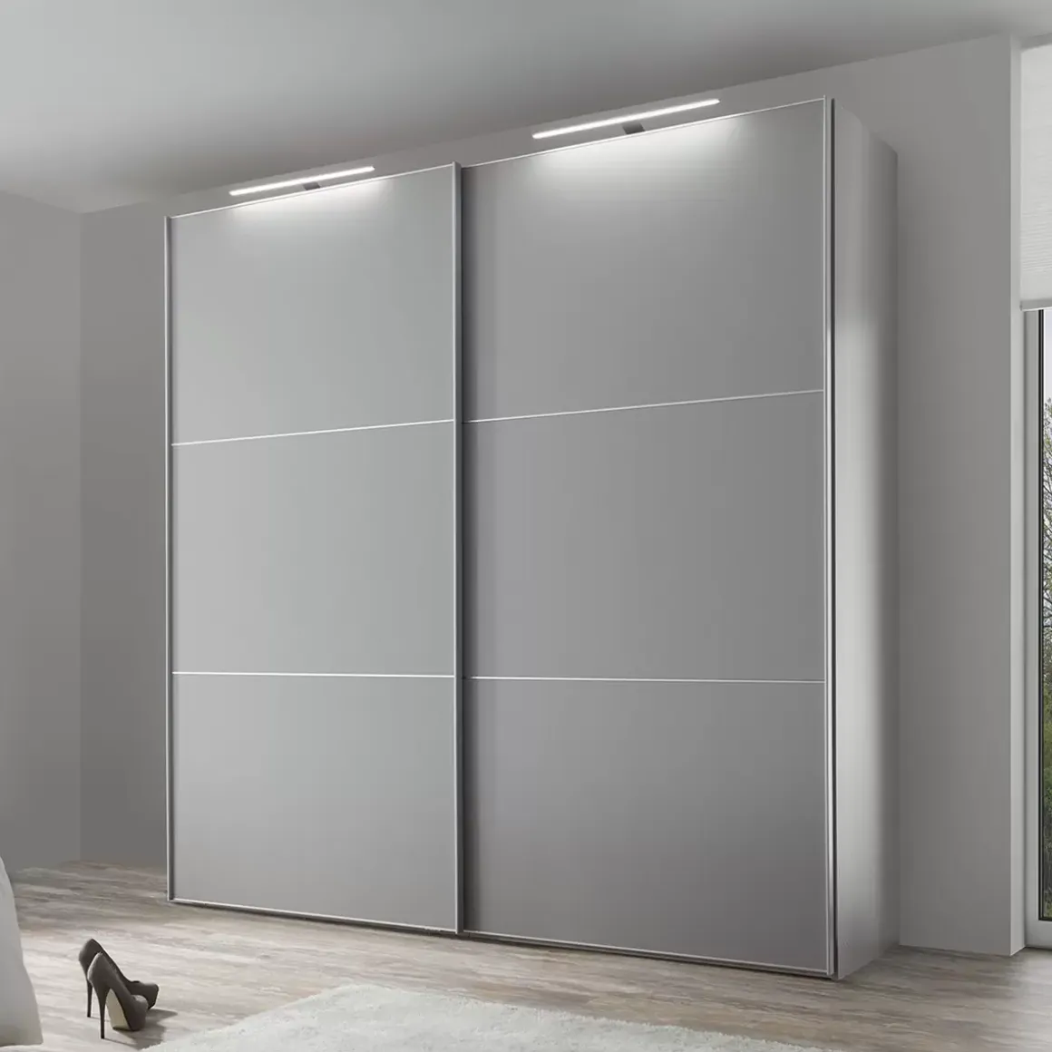 Schwebetürenschrank 2-trg