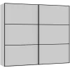Schwebetürenschrank 2-trg