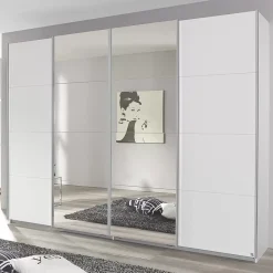 Schwebetürenschrank 4trg.