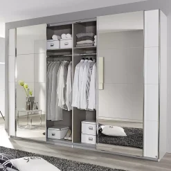 Schwebetürenschrank 4trg.