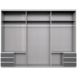 Schwebetürenschrank 3trg.