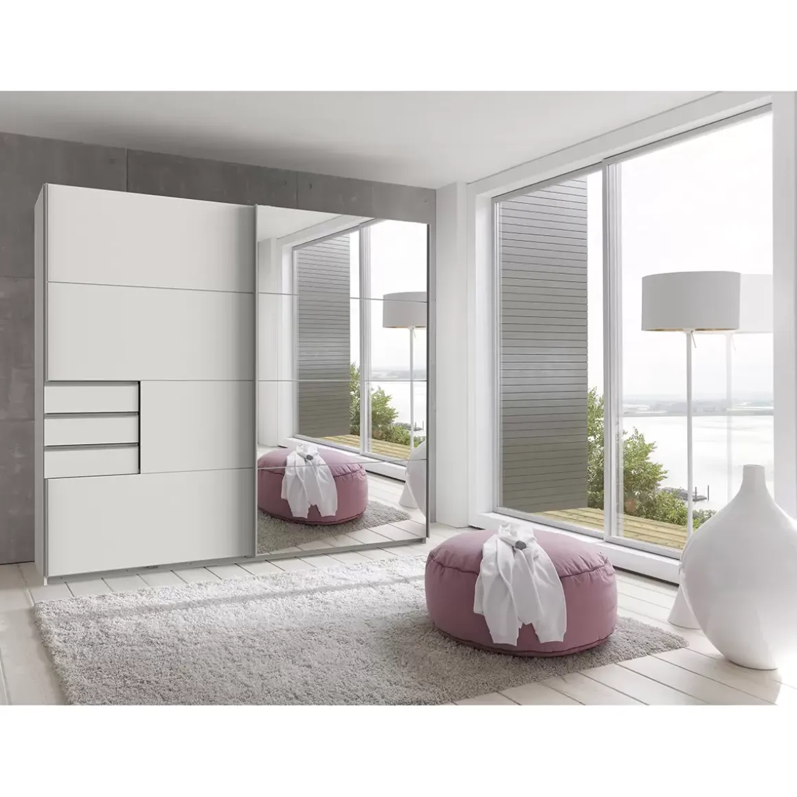 Schwebetürenschrank 2trg.