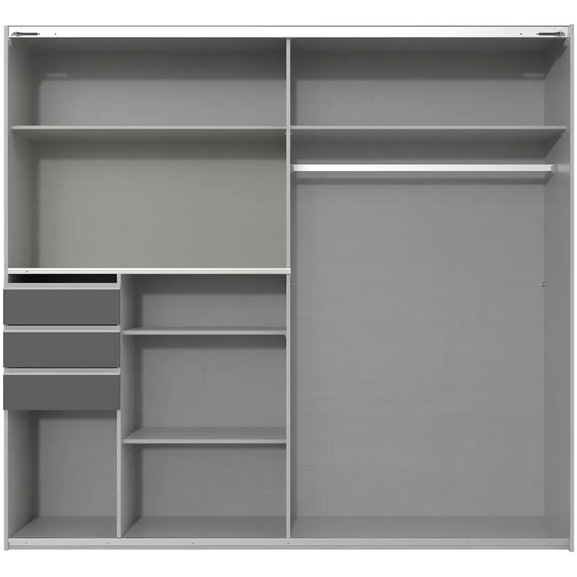 Schwebetürenschrank 2trg.