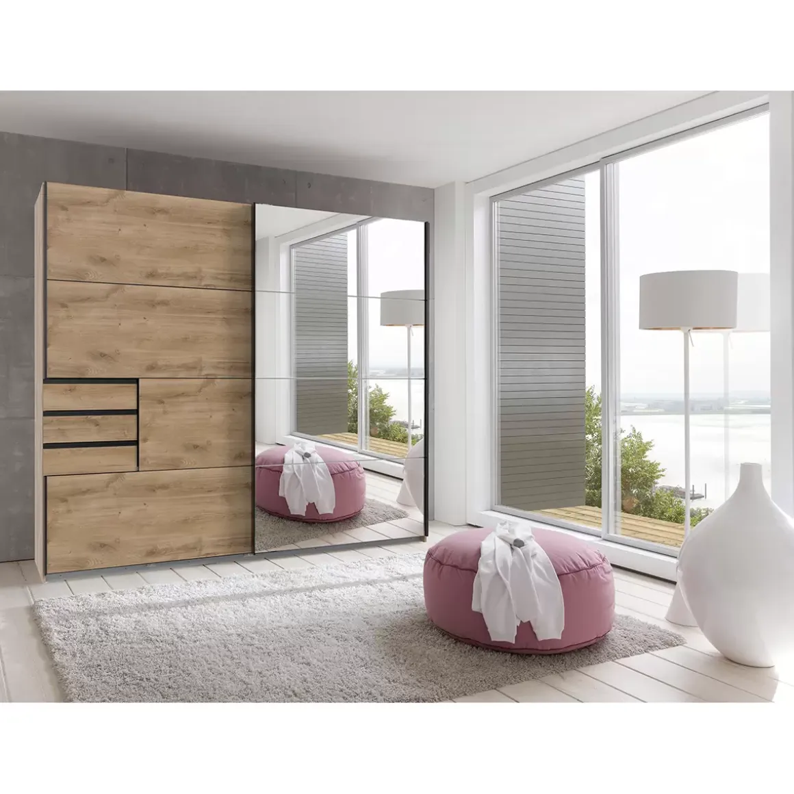 Schwebetürenschrank 2trg.