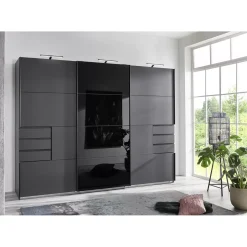 Schwebetürenschrank 3trg.