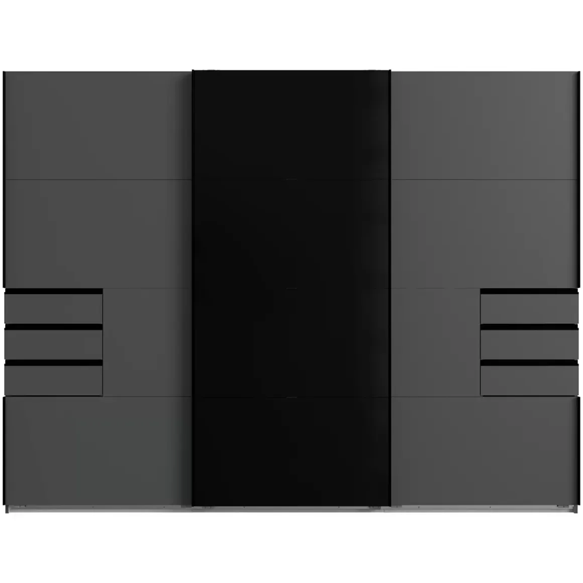 Schwebetürenschrank 3trg.