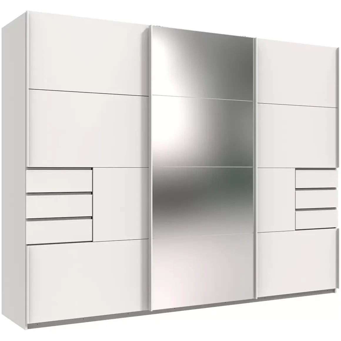 Schwebetürenschrank 3trg.