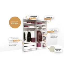 Schwebetürenschrank 2-türig