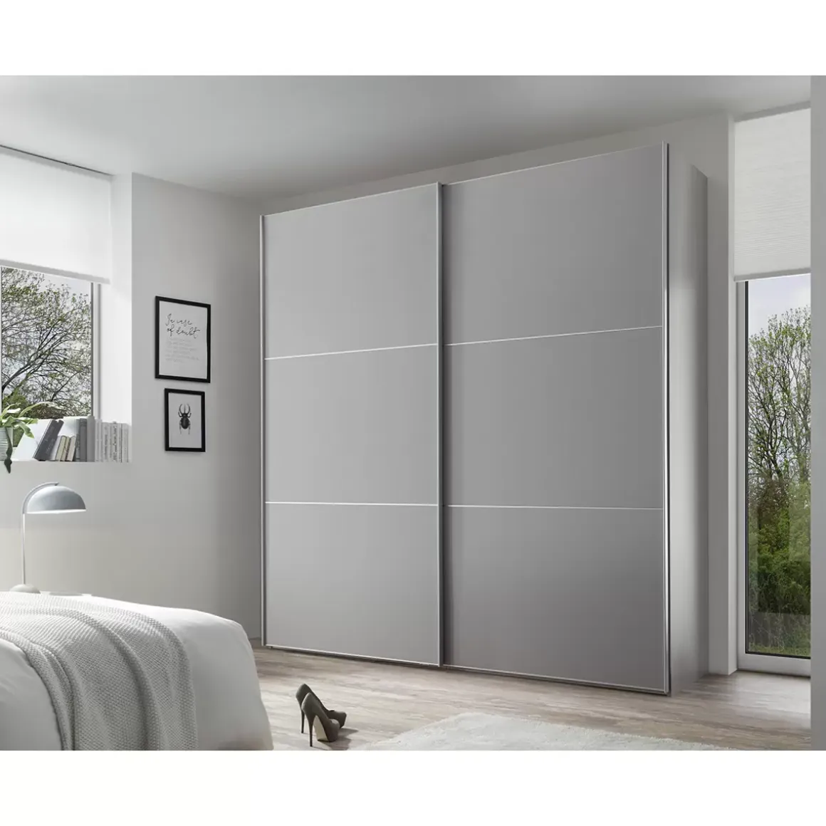 Schwebetürenschrank 2-türig