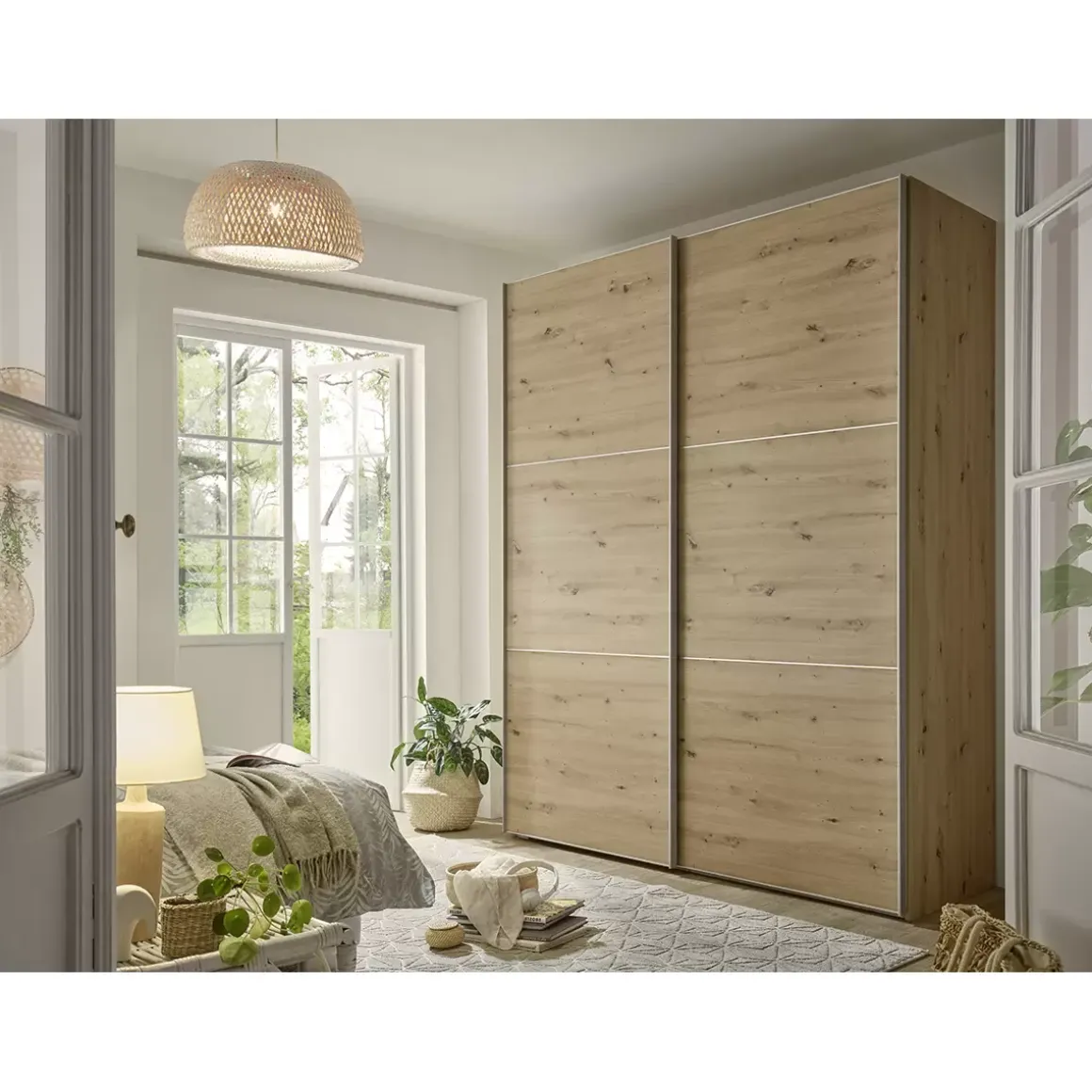 Schwebetürenschrank 2-türig