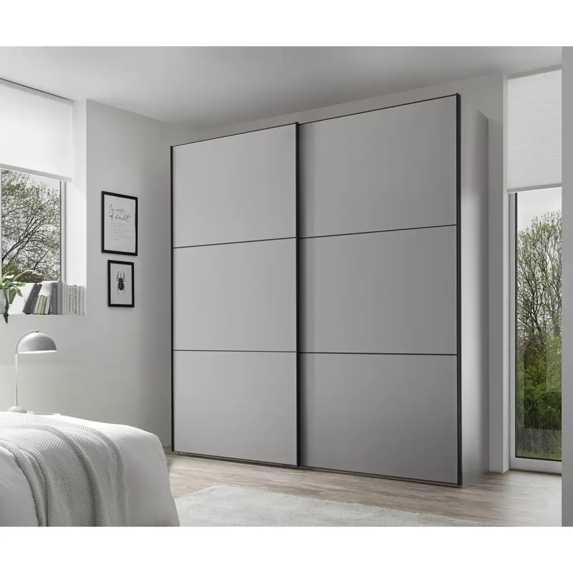 Schwebetürenschrank 2-türig