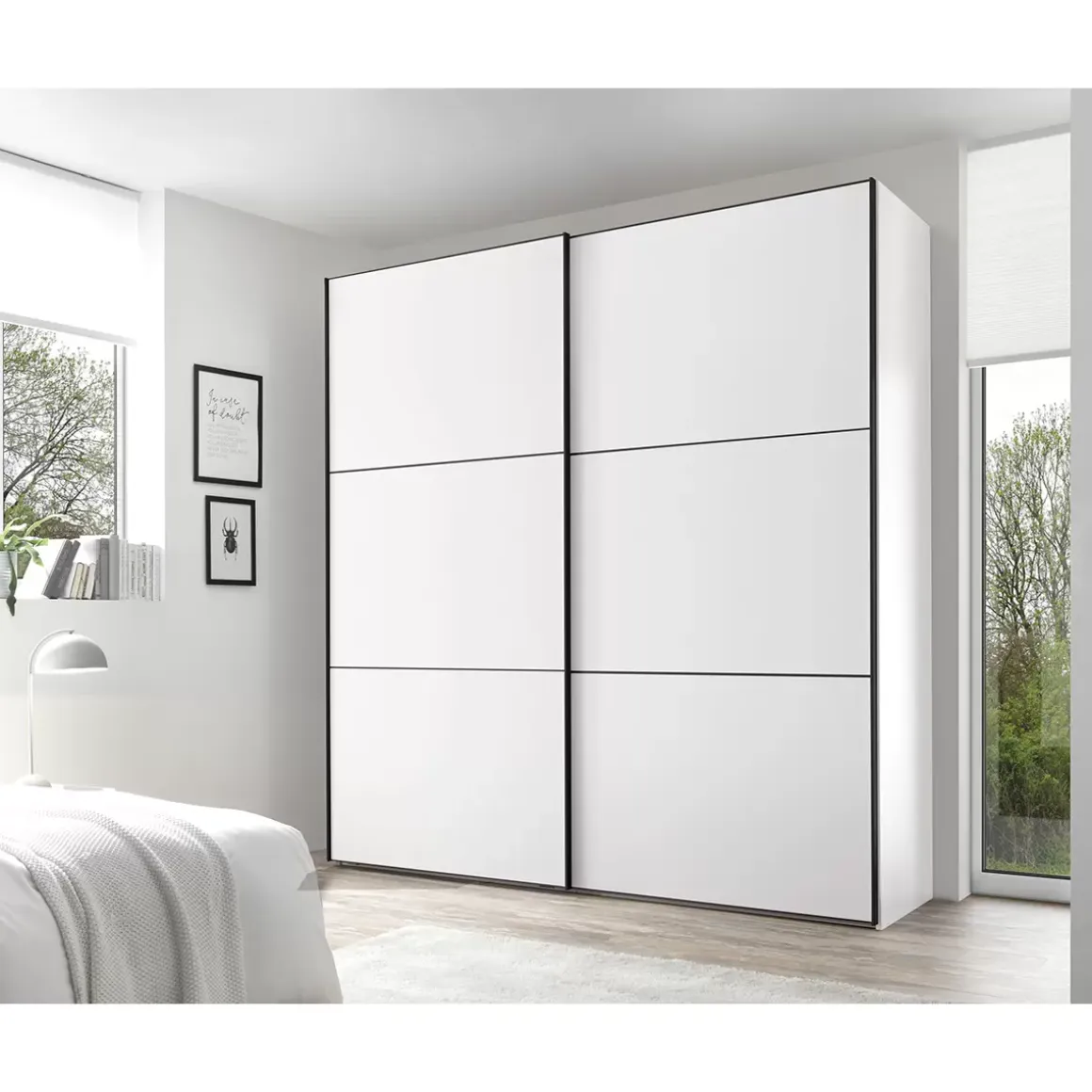 Schwebetürenschrank 2-türig