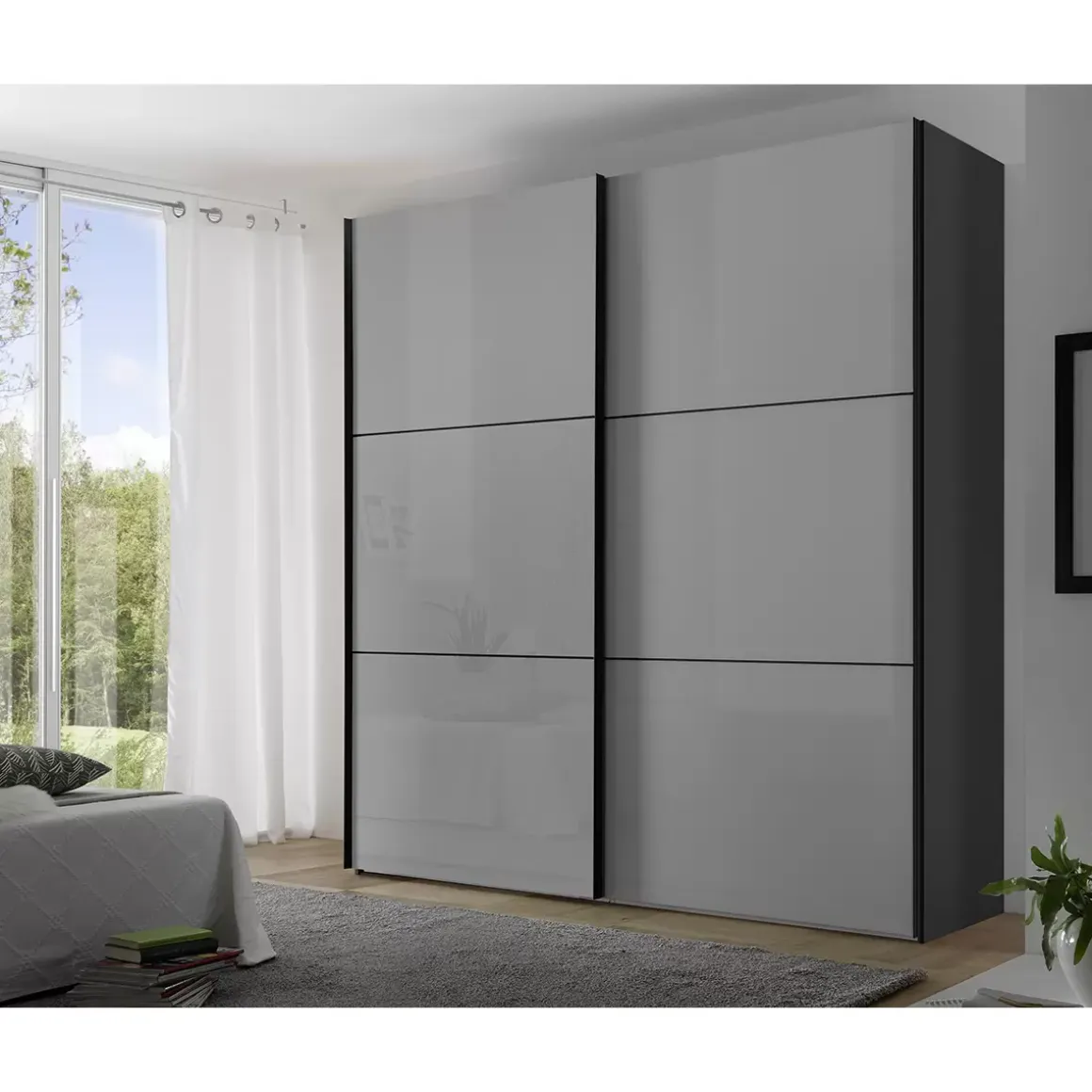 Schwebetürenschrank 2-türig
