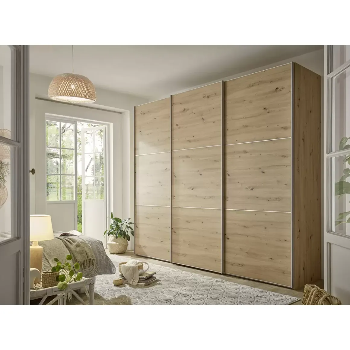 Schwebetürenschrank 3-türig