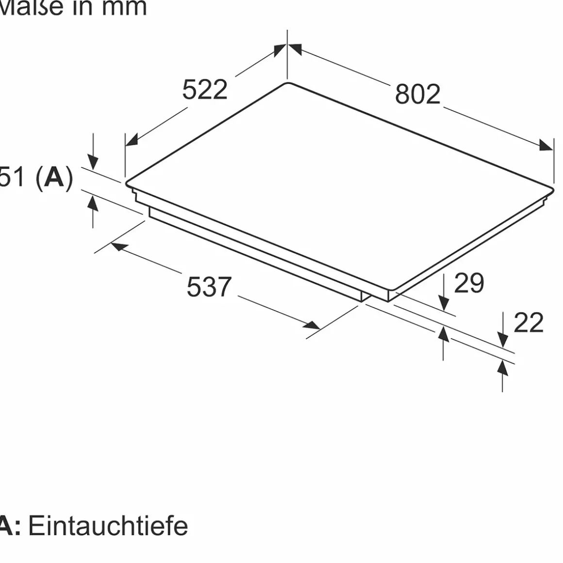 Siemens Induktions-Kochfeld