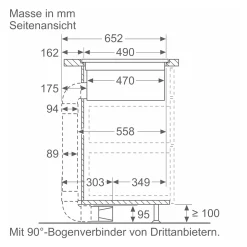 Siemens Kochfeld Downdraft