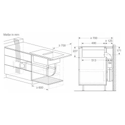 Siemens Kochfeld Downdraft
