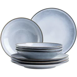 Speisetellerset 8tlg. Smoky's