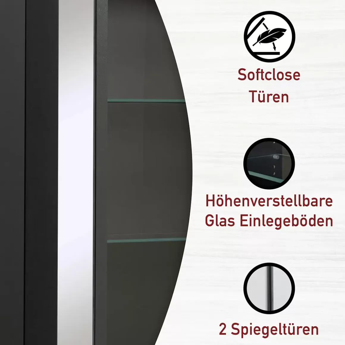 Spiegelschrank