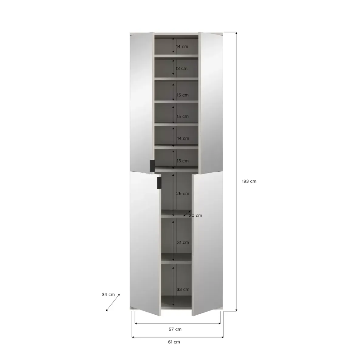 Spiegelschrank
