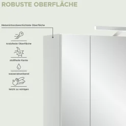 Spiegelschrank+Beleuchtung