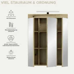 Spiegelschrank+Beleuchtung