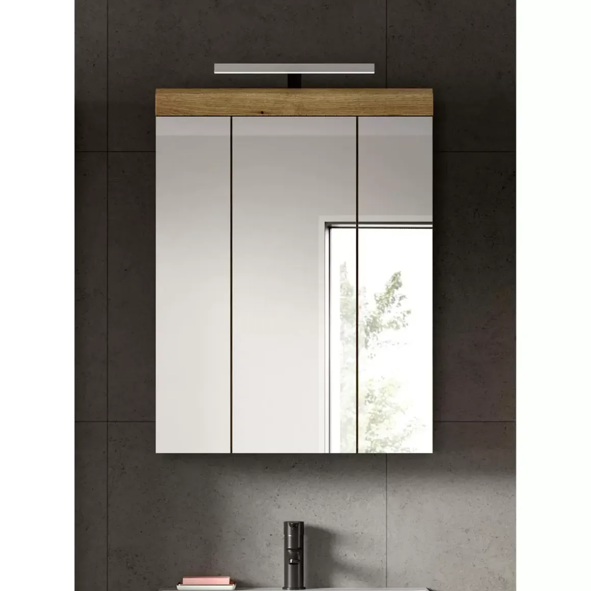 Spiegelschrank+Beleuchtung