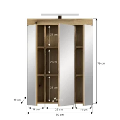 Spiegelschrank+Beleuchtung