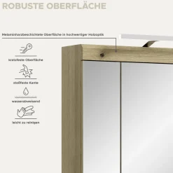 Spiegelschrank+Beleuchtung
