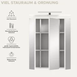 Spiegelschrank+Beleuchtung