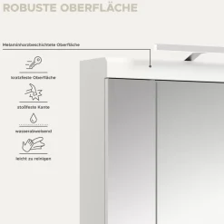Spiegelschrank+Beleuchtung