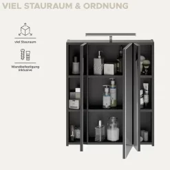 Spiegelschrank+Beleuchtung