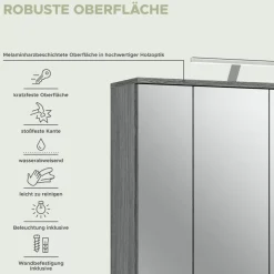 Spiegelschrank+Beleuchtung