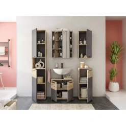 Spiegelschrank+Beleuchtung