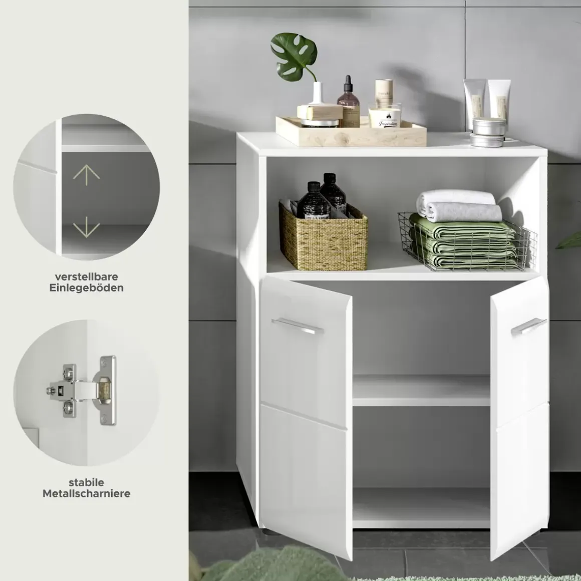 Standschrank breit