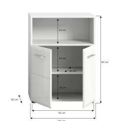 Standschrank breit