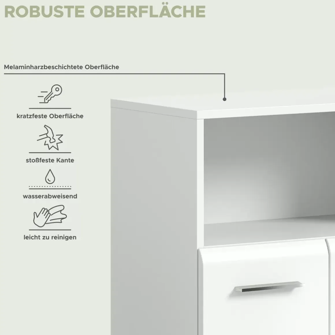 Standschrank breit