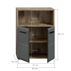 Standschrank breit