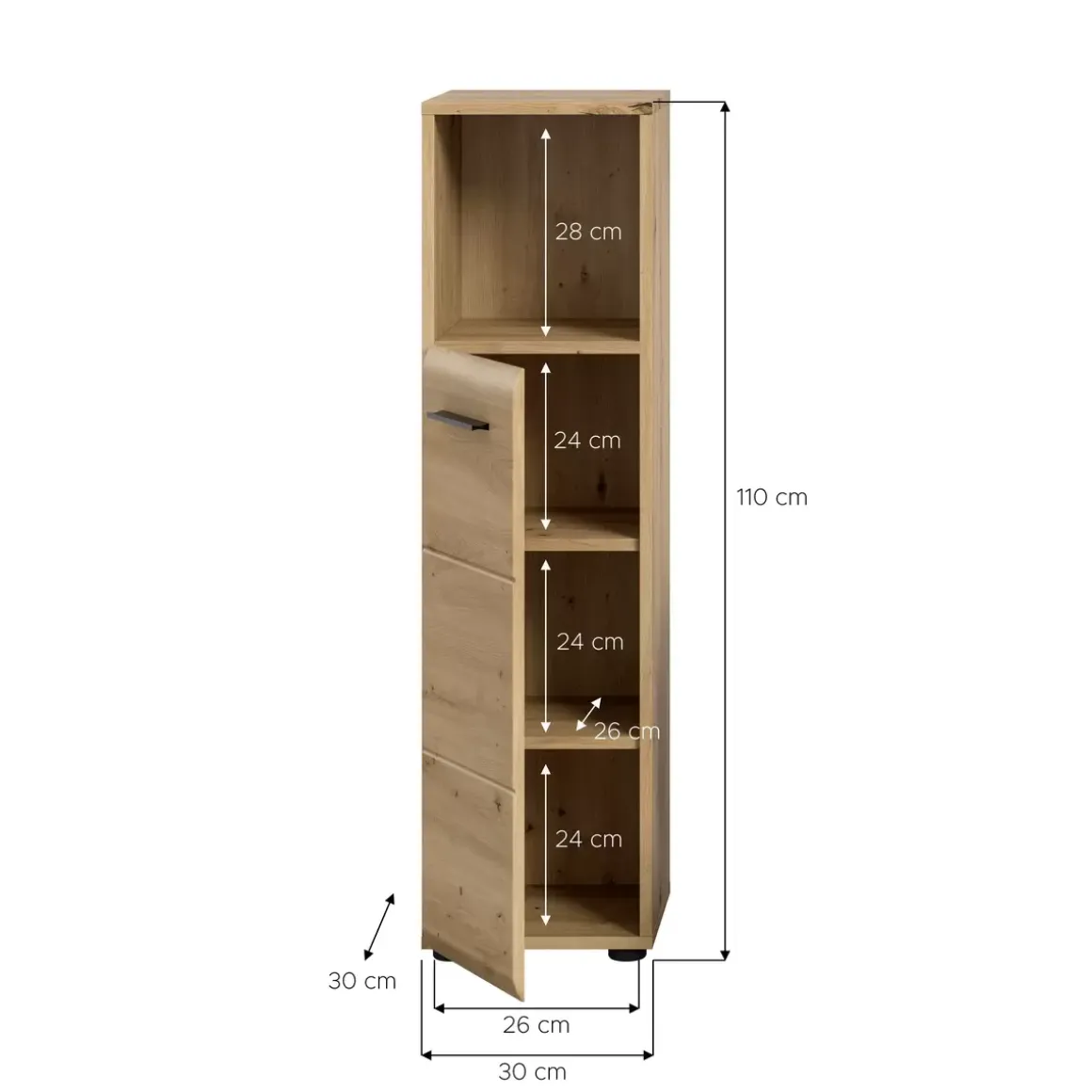 Standschrank hoch
