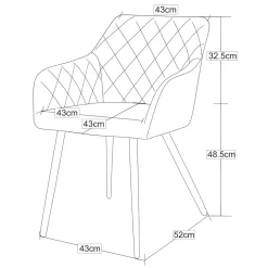 Stuhl 2er Set